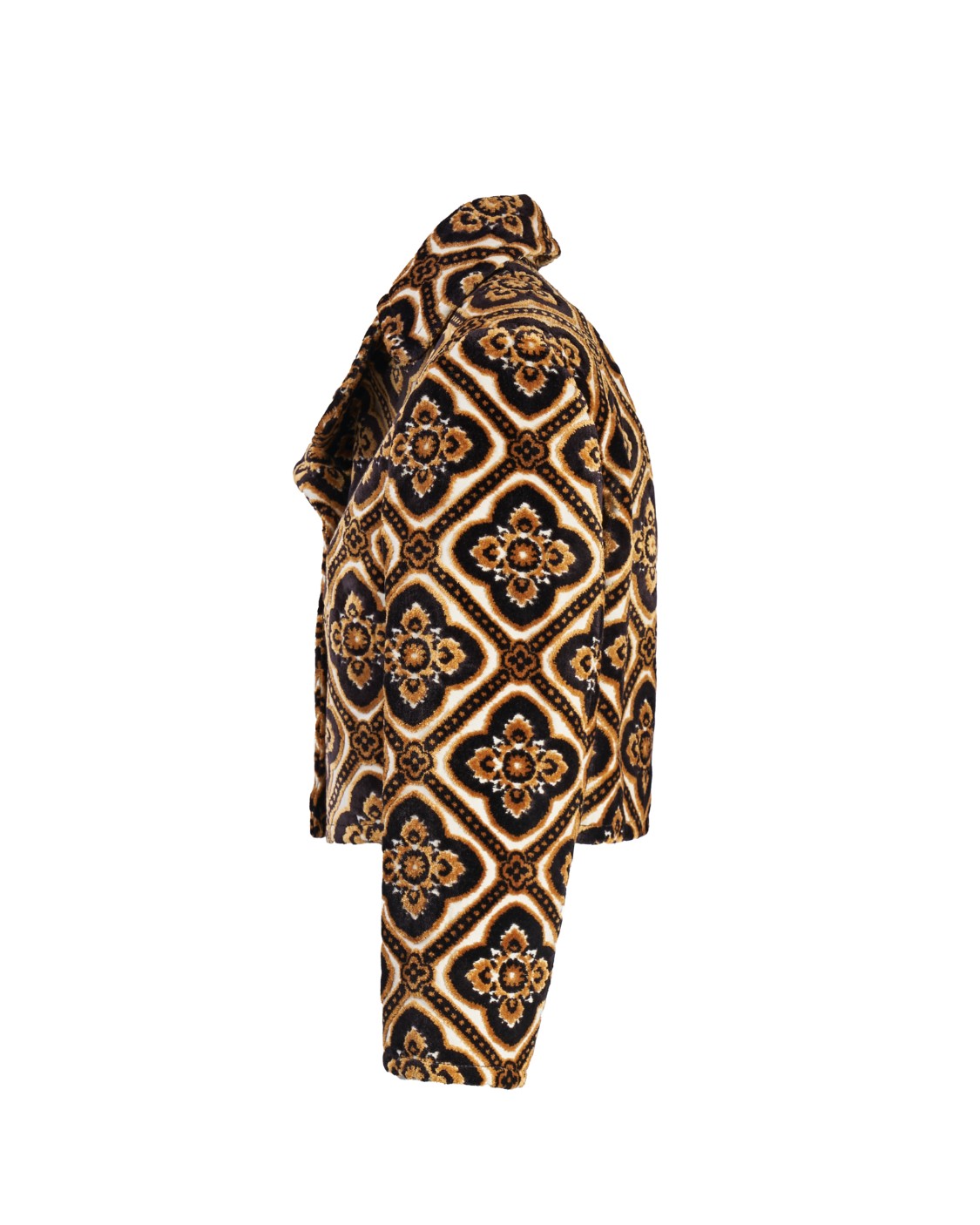 shop ETRO  Giacca: Etro giacca cropped in velluto.
Giacca cropped con maxi colletto realizzata in velluto jacquard e decorata da motivi medaglione.
Fodera jacquard a righe.
Esterno: 53% viscosa, 47% cotone
Vestibilità corta.
Maniche lunghe.
Fabbricato in Italia.. 11501 0563-0001 number 4362582